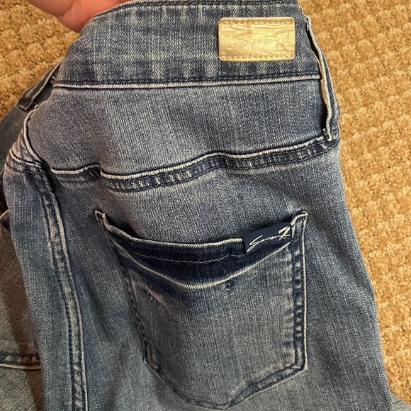 Seven7 High Rise Slim Straight Jeans - Picture 12 of 15